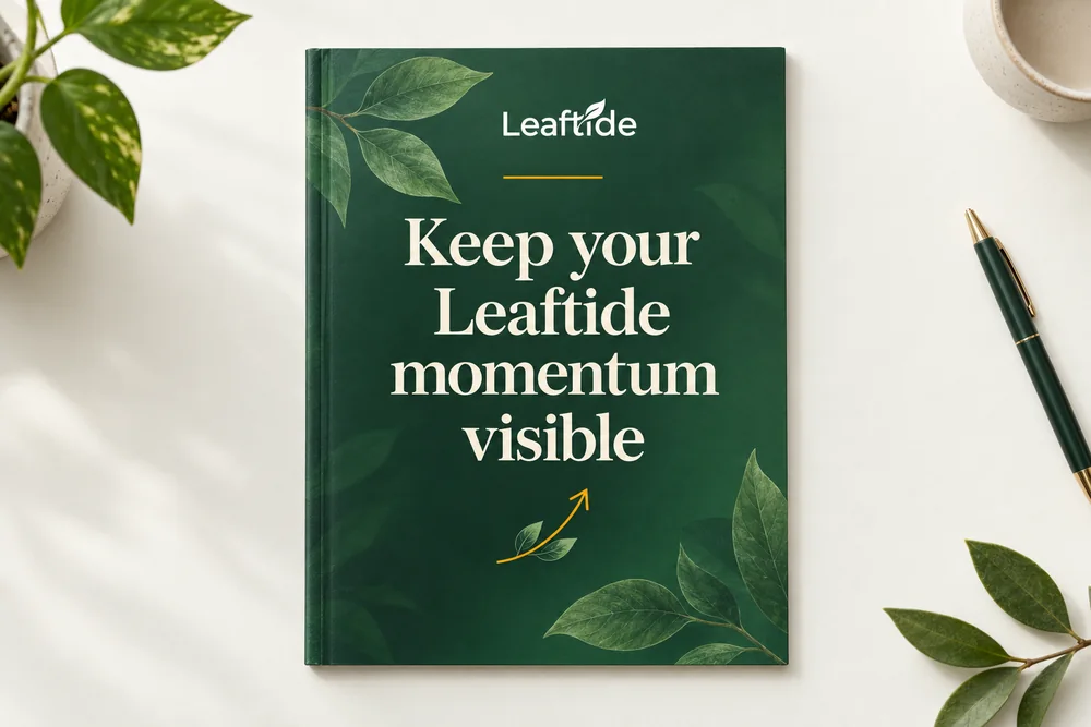 Keep your Leaftide momentum visible guide